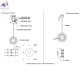 DIEGO SP25W LED BRASS (7)